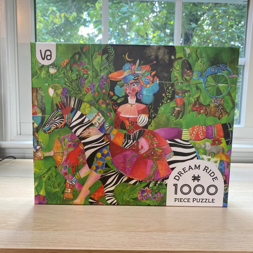 High-quality 1,000-piece jigsaw puzzle